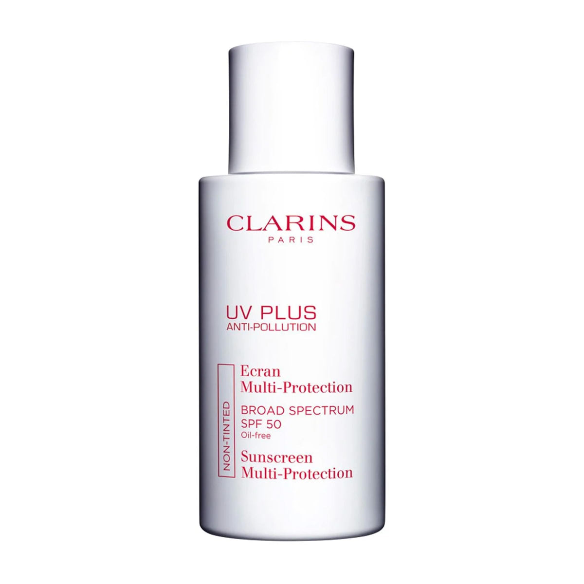 Clarins Uv Plus Anti Pollution Sunscreen Spf 50 - Oil Free, No White Cast, All Skin Types