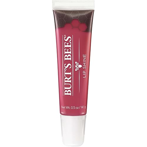 Burt's Bees 100% Natural Lip Gloss & Shine for Women, Pucker, 0.5 Ounce