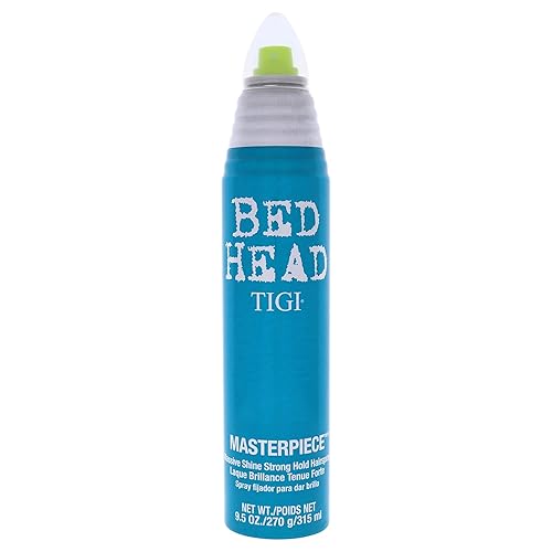 Tigi Bed Head Masterpiece Hairspray - Massive Shine, 9.5 Ounce, Long-Lasting Hold