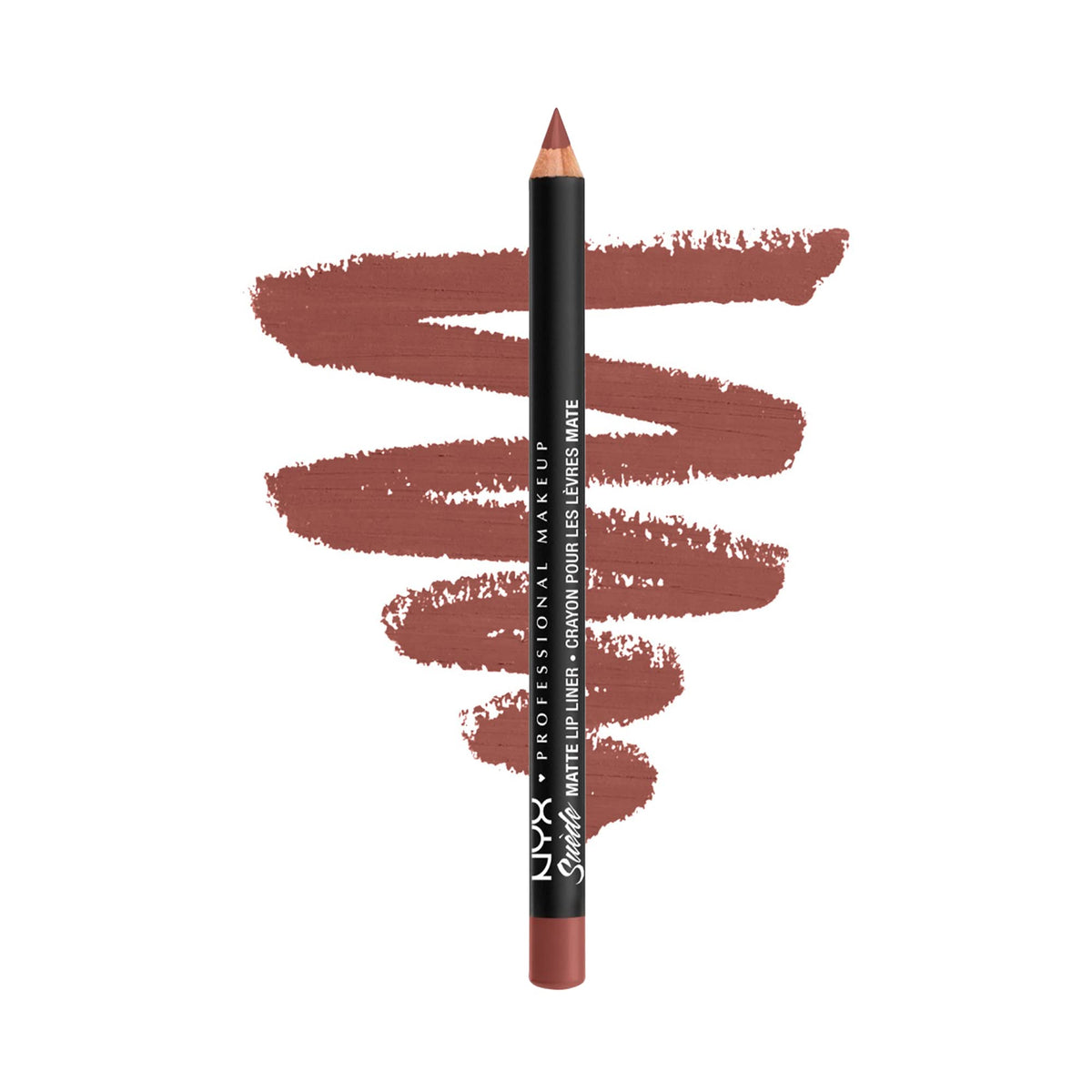 Nyx Professional Makeup Suede Matte Lip Liner - San Diego, Vegan Formula, Light Nude