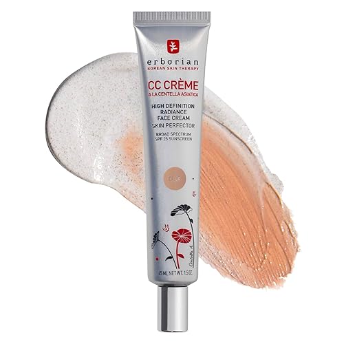 Erborian Cc Cream With Centella Asiatica, Fair - Multi-Purpose Skin Perfector, Spf 1.5 Oz