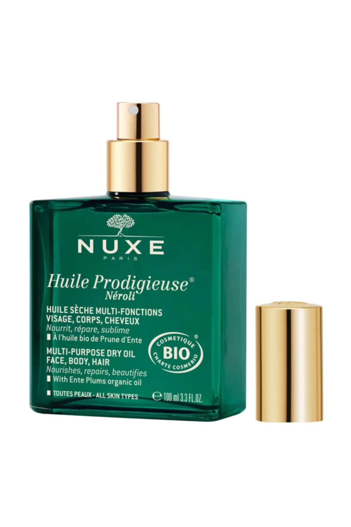 Nuxe Huile Prodigieuse Neroli Bio Multi-Purpose Dry Oil, 3.3 Oz - Unisex Skincare