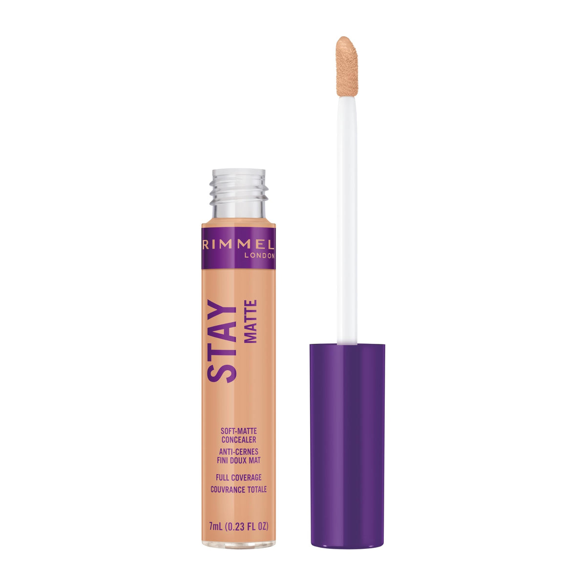 Rimmel Stay Matte Concealer - 24-Hour Wear, Shine Control, Nude, 0.23Oz