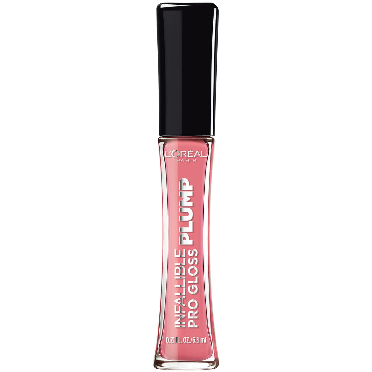 L'Oreal Paris Infallible Pro Gloss Plump Lip Gloss, Hyaluronic Acid, Sheer Blossom, 0.21 Fl Oz