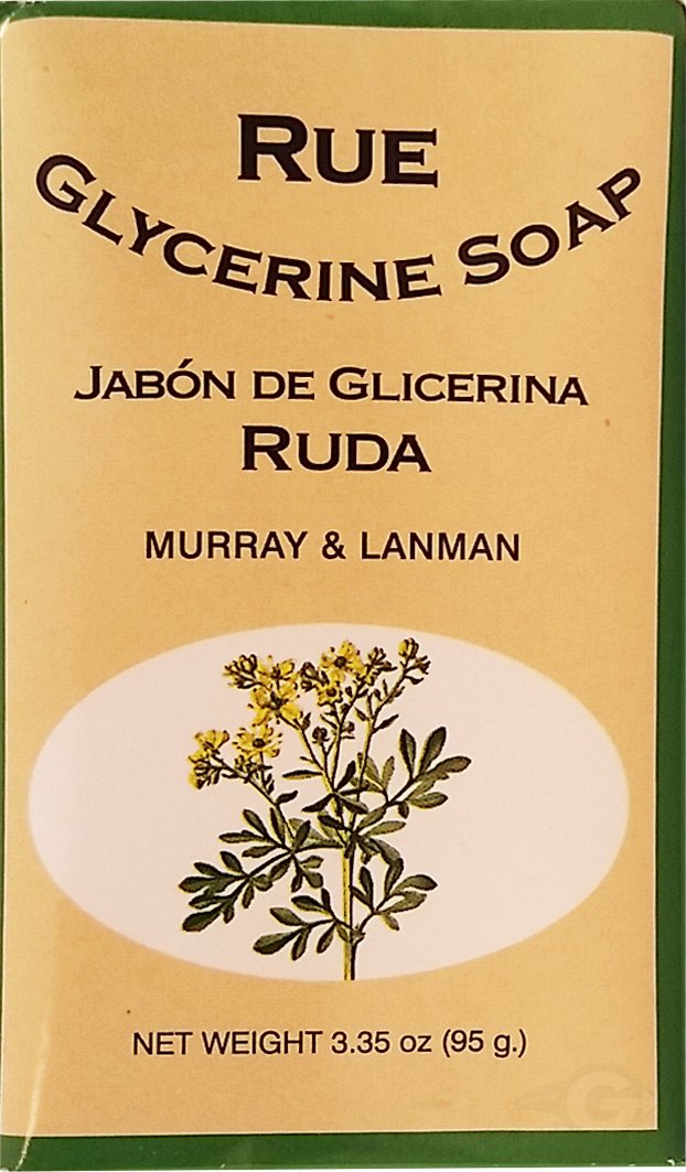 Murray & Lanman Glycerine Soap Rue - 3.35 Oz, All Sealed, Moisturizing, Natural Cleanser