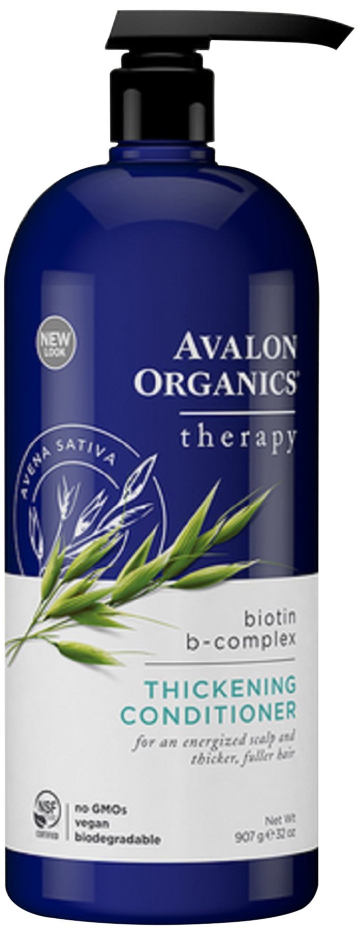 Avalon Organics Biotin-B Complex Thickening Conditioner, 32 Oz - Volumizing Hair Care