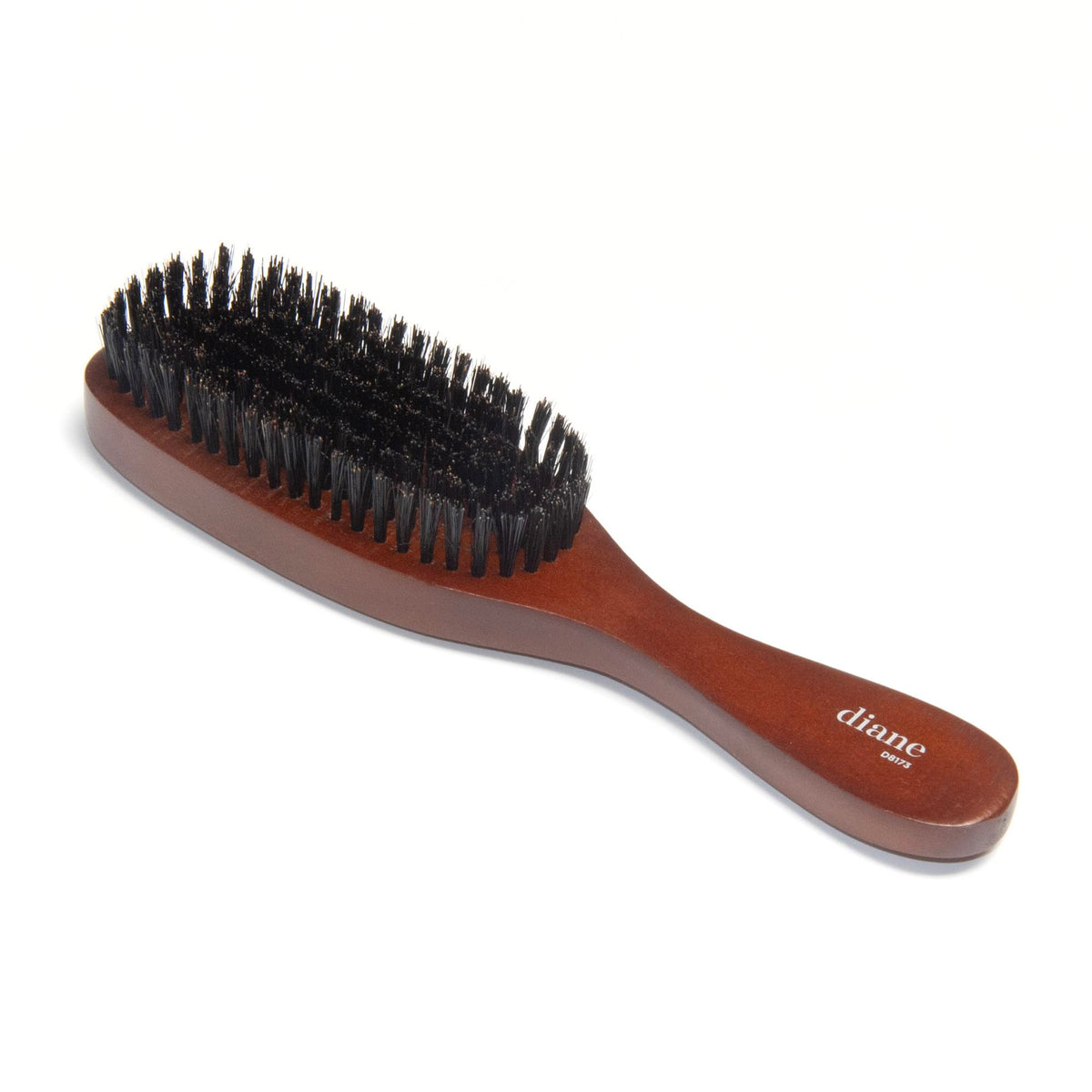 Diane Boar Bristle Wave Brush for Men - Medium Bristles for Thick, Curly Hair, Detangling & Smoothing