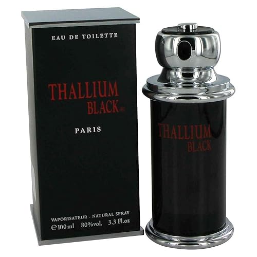 Thallium Black By Yves De Sistelle 3.3 Oz Edt For Men - Elegant Fragrance