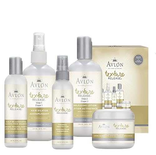 Avlon Texture Release Kit System - Professional Hair Care For Easy Styling And Texture Management