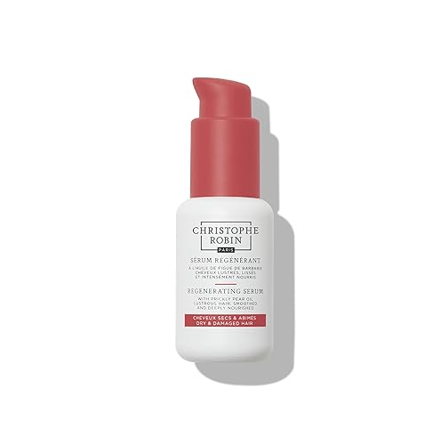 Christophe Robin Regenerating Serum With Prickly Pear Oil - Hair Serum For Dry, Thinning Hair 1.7 Oz