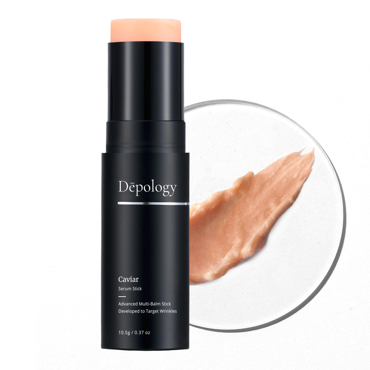 Depology Caviar Multi Balm Stick - Hydrating Serum For Wrinkles & Aging, 0.37 Oz