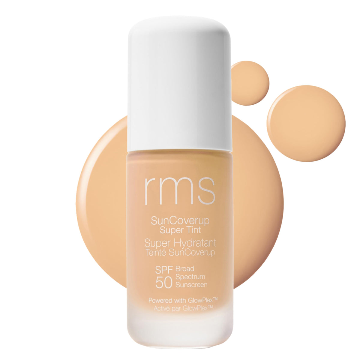 Rms Beauty Suncoverup Spf 50 Tinted Moisturizer - Glowy Non-Nano Zinc Oxide Sunscreen, Cameo