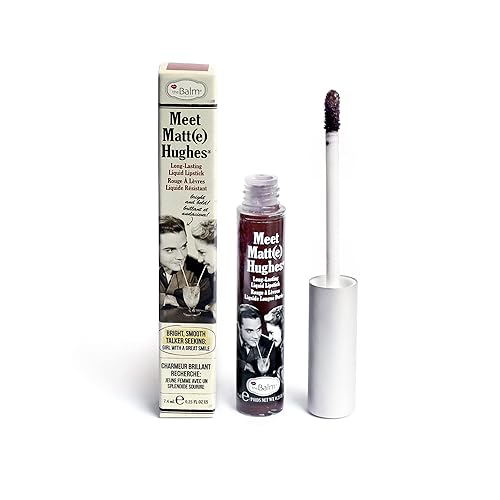 theBalm Meet Matte Hughes Liquid Lipstick - Fierce - Long Lasting 0.25 oz Lip Gloss for Women