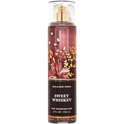 Bath & Body Works Fine Fragrance Body Spray Mist 8 Oz - Sweet Whiskey Scent