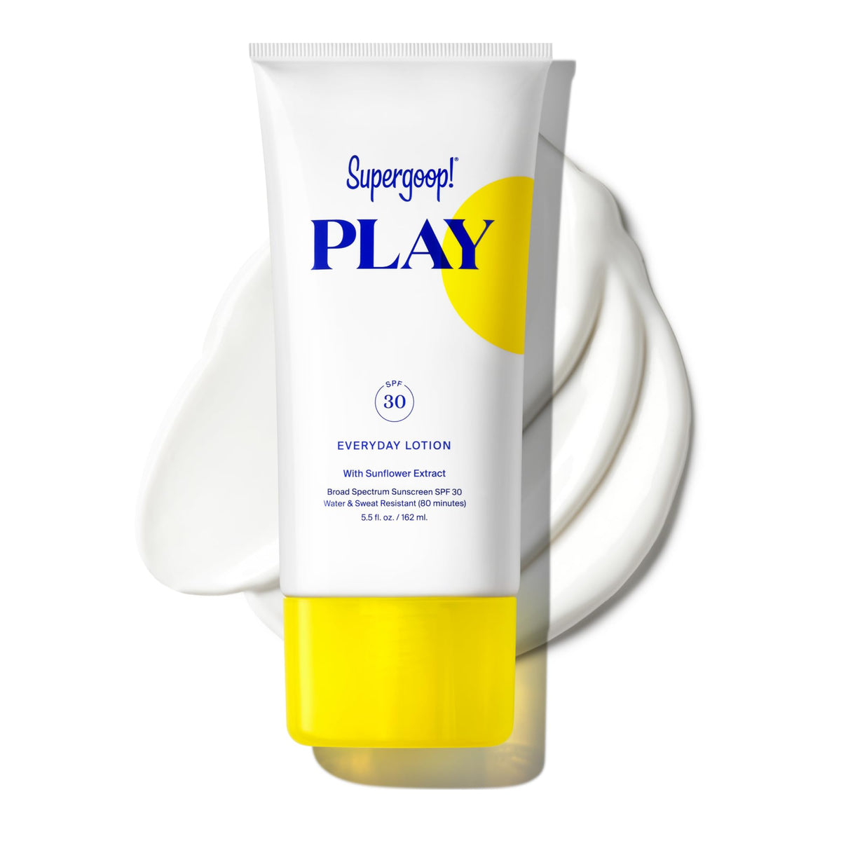 Supergoop! Play Everyday Spf 30 Lotion, 5.5 Oz - Water & Sweat Resistant Sunscreen For Sensitive Skin