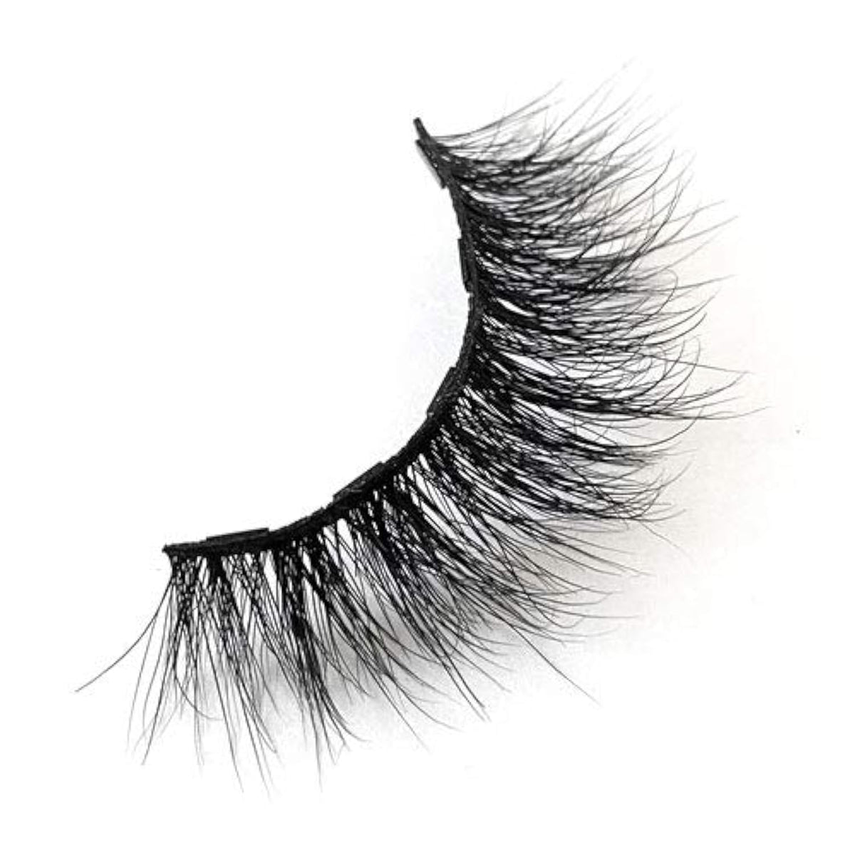 Uptown Lashes Mink Magnetic Eyelashes - Diva Lash With 5 Magnets For Magnetic Eyeliner, Black