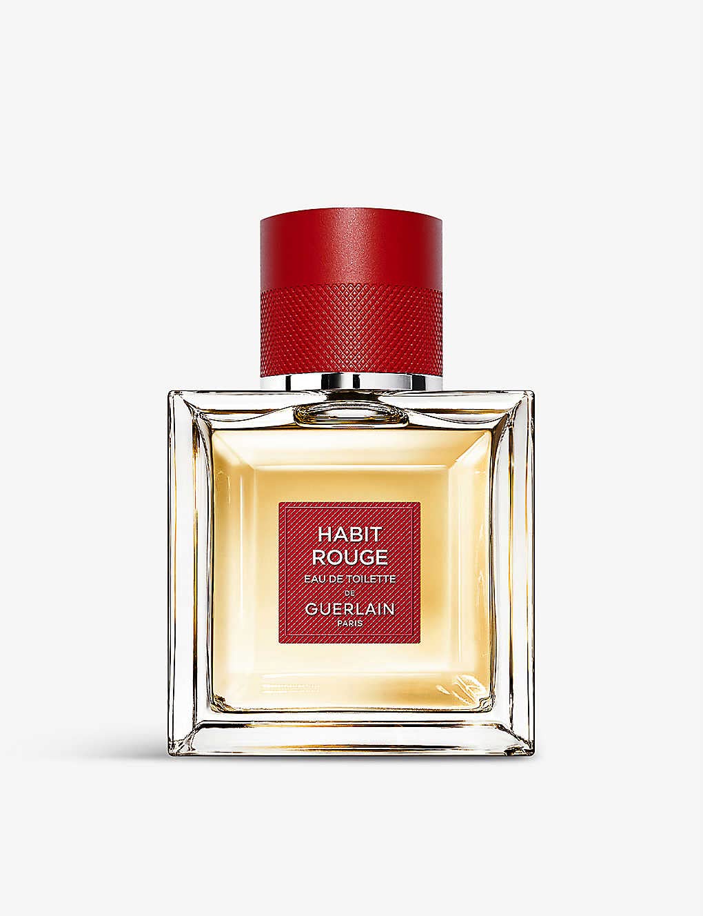 Guerlain Habit Rouge Eau De Toilette Spray For Men, 3.4 Ounce - Classic Fragrance