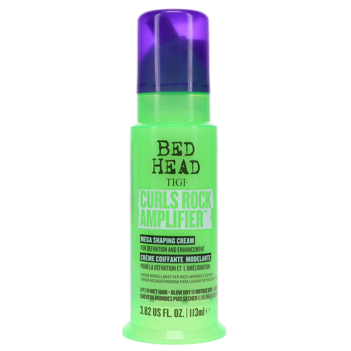 Tigi Bed Head Curls Rock Amplifier Cream For Defined Curls, 3.82 Fl Oz, Curly Hair Care