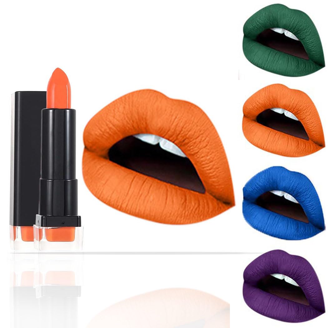 Kilshye Matte Lipstick - High Pigment, Long Lasting, Waterproof, I-Orange 14, Pack Of 1