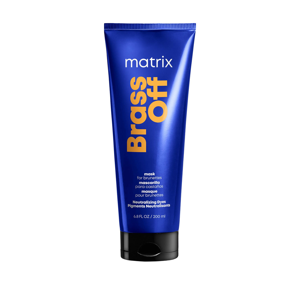 Matrix Brass Off Color Depositing Hair Mask - Neutralizes Orange Tones, 6.8 Fl Oz