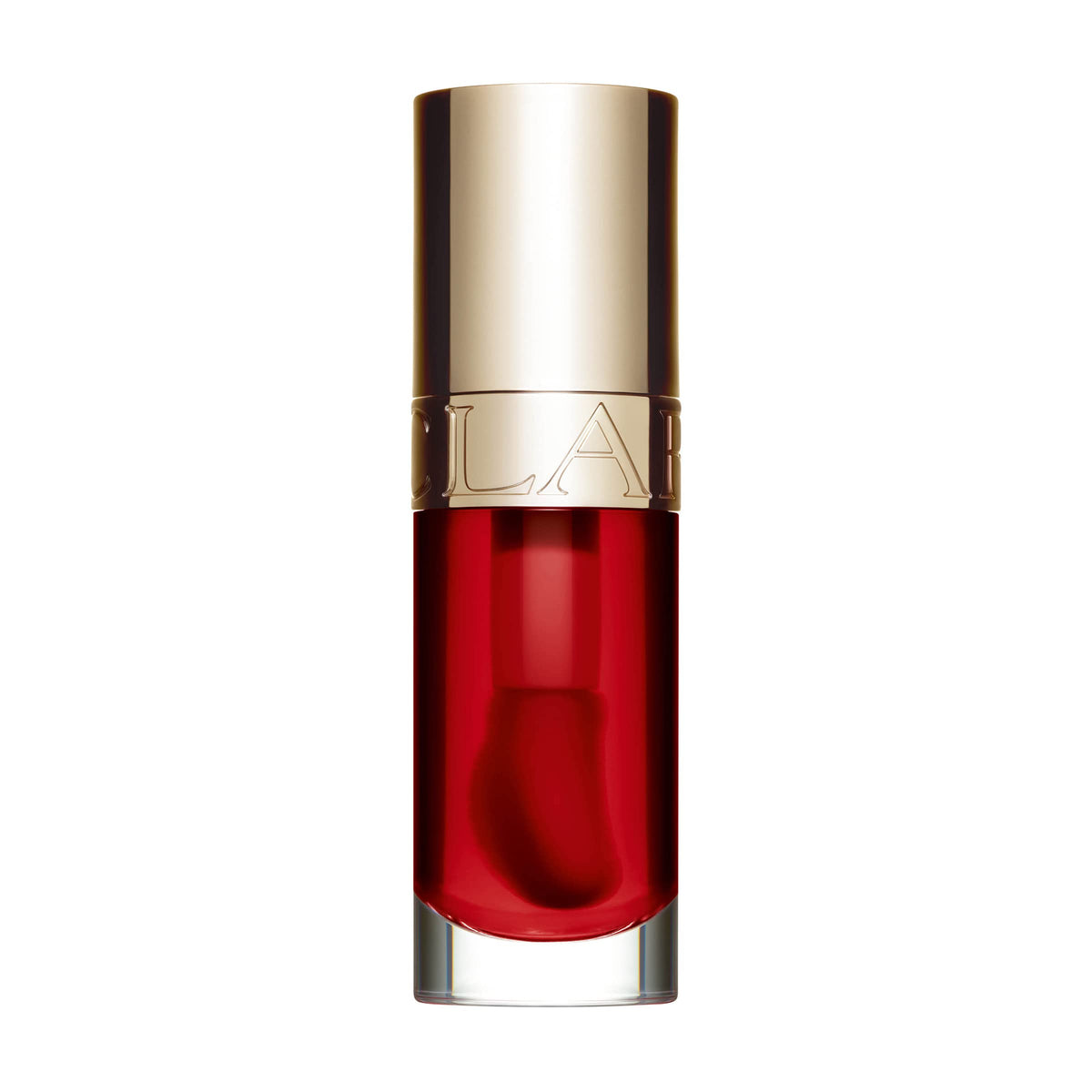 Clarins Lip Comfort Oil - Strawberry, Hydrating, Plumping, 93% Natural, High Shine Finish