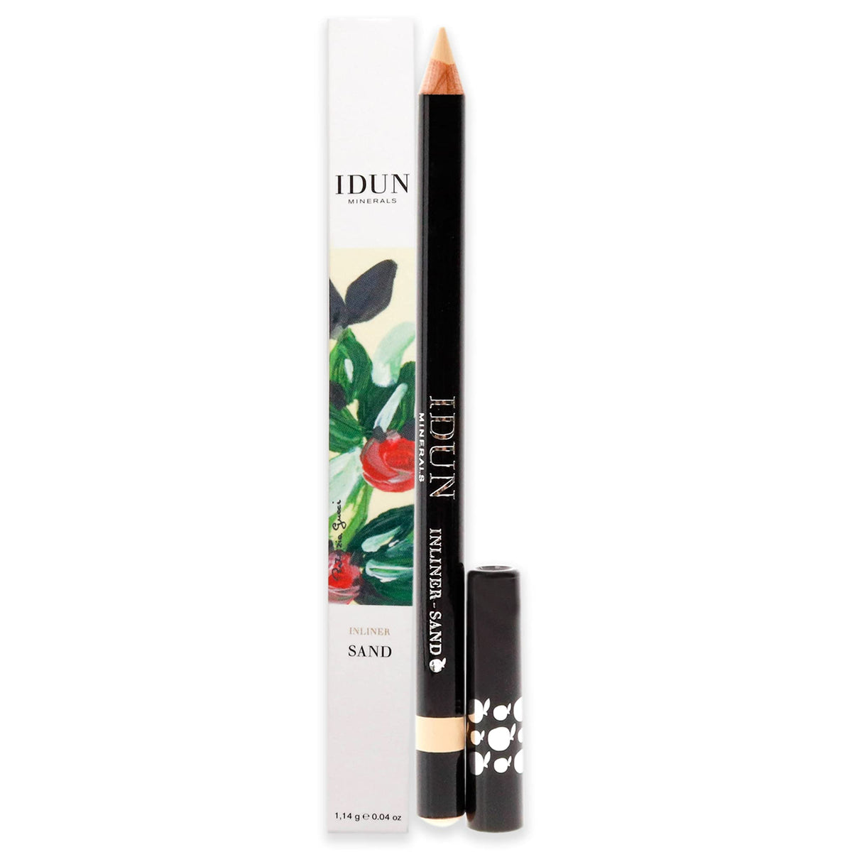 IDUN Minerals Creamy Eyeliner Pen - Light Beige, Precision Tip for Sharp or Smoky Looks, 0.012 oz