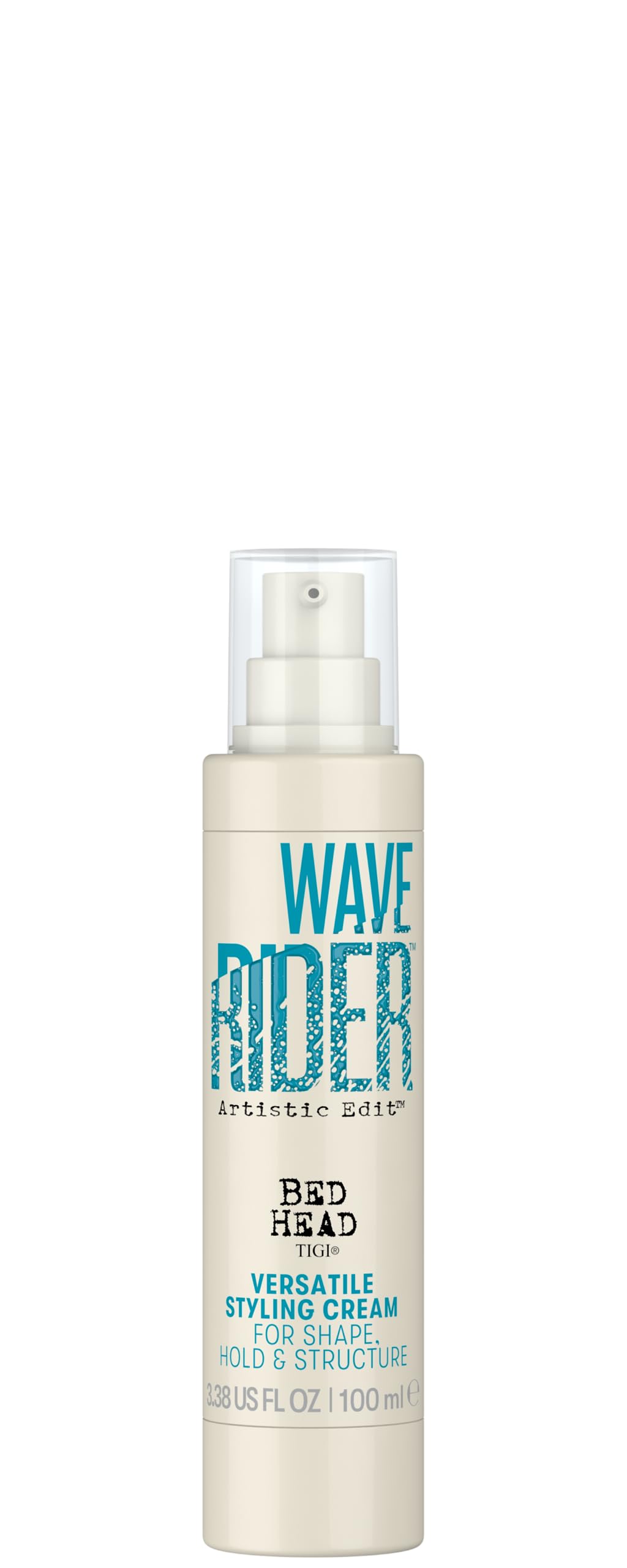 Bed Head Wave Rider Styling Cream, 3.38 Fl Oz - Versatile Hair Cream, Pack Of 12