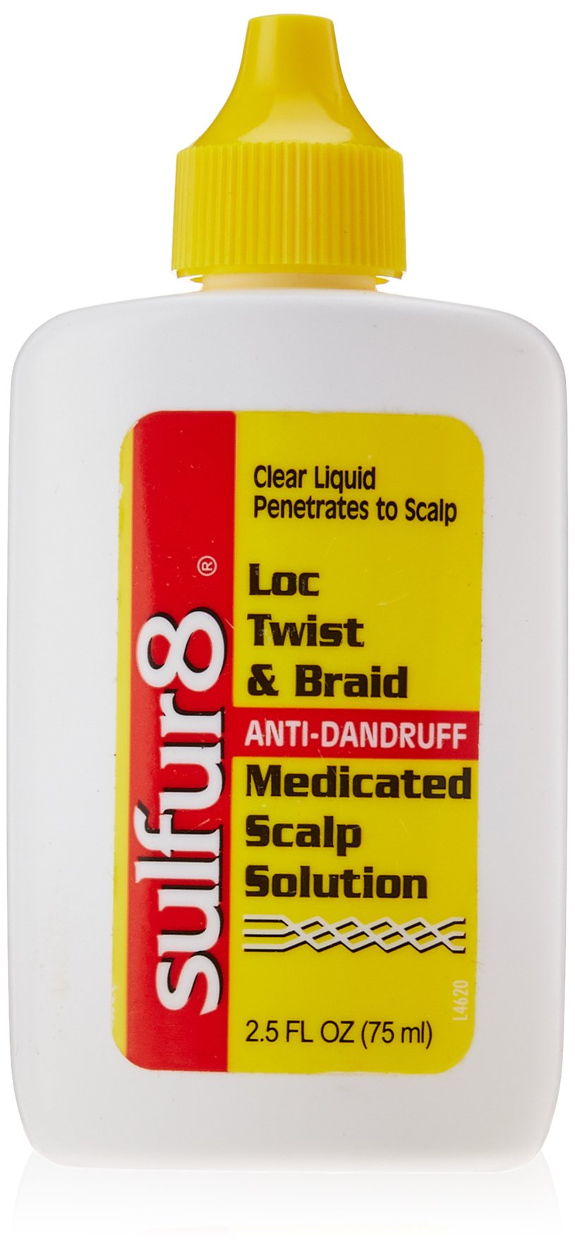 Sulfur8 Loc Twist And Braid Medicated Scalp Solution, 2.5 Oz For Healthy Hair Care