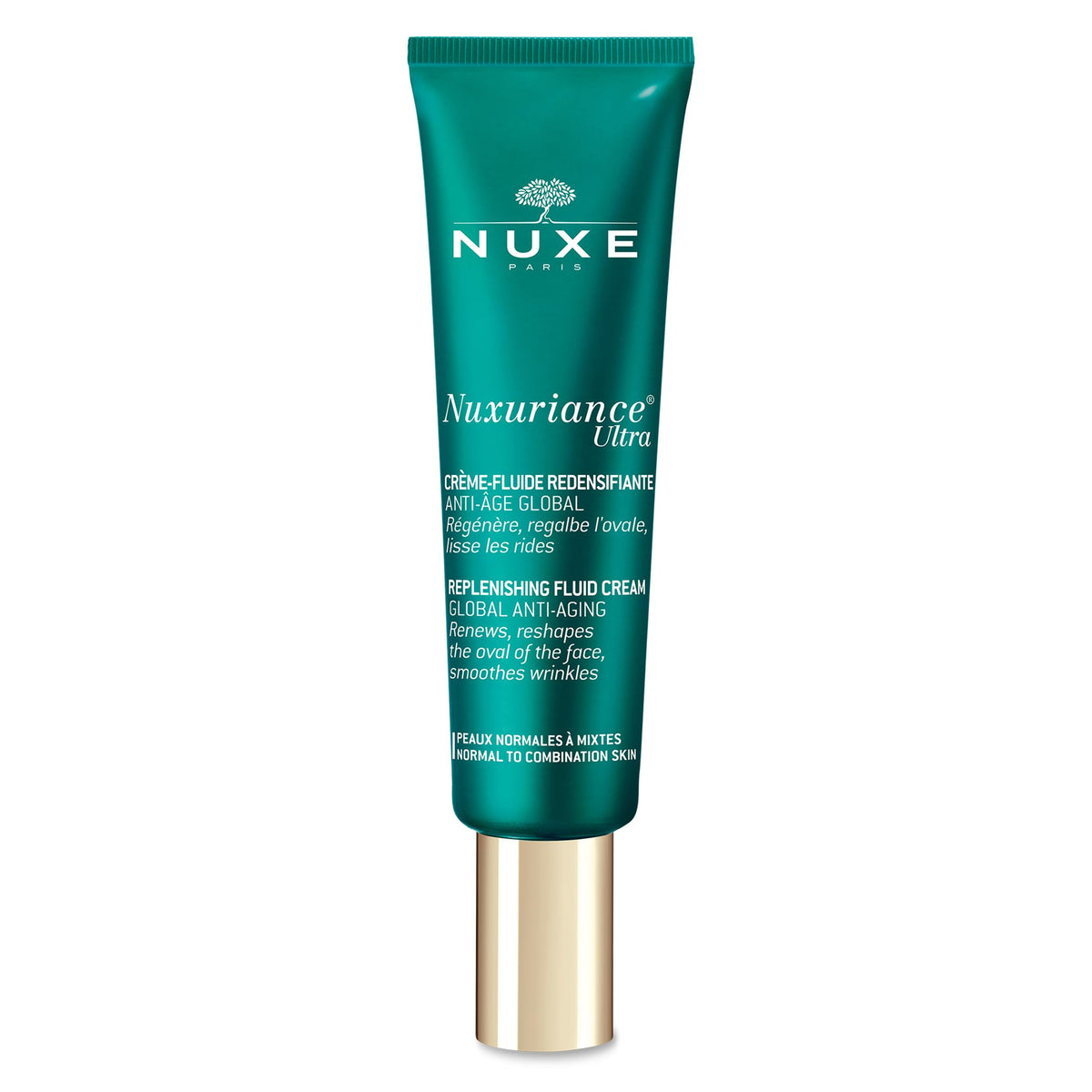 Nuxe Nuxuriance Ultra Fluid Cream, Vegan Anti-Aging For Combined & Normal Skin, 1.6 Fl Oz