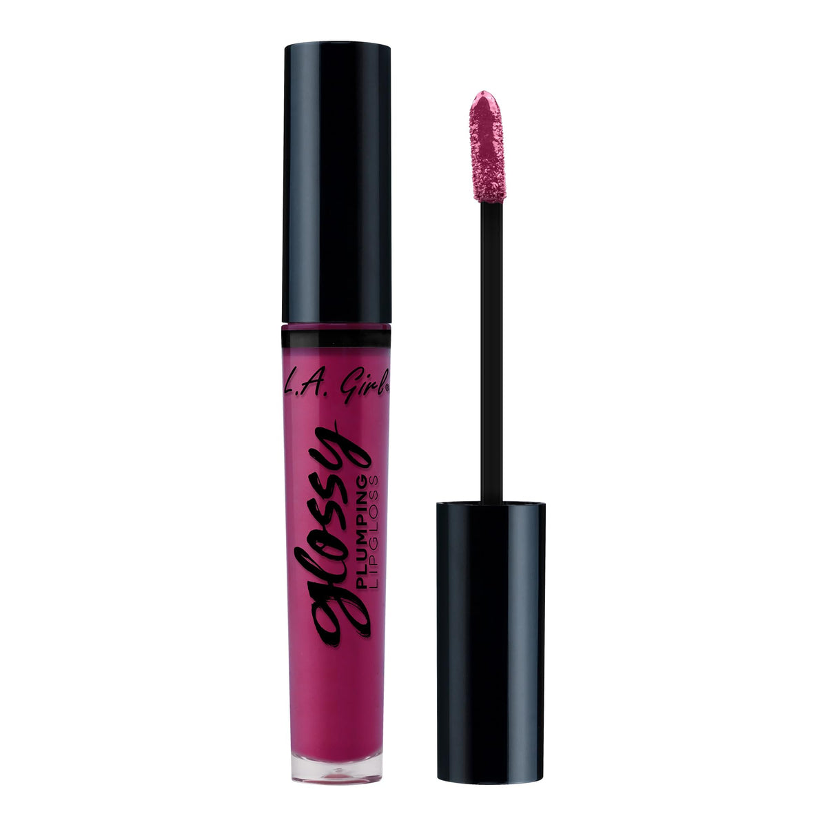 L.A. Girl Glossy Plumping Lipgloss - Grand, 0.17 Fl Oz, Hydrating Shine, Volumizing