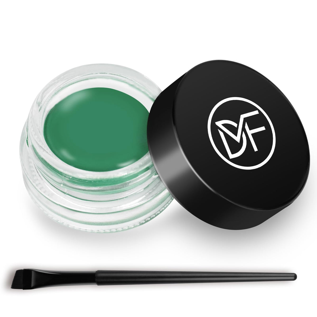 Duraline Eyeliner Gel Set - Waterproof Green Eye Liner With Brush - Smudge-Proof, Long Lasting