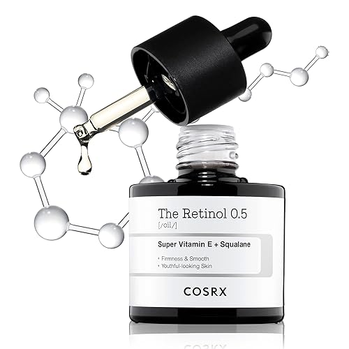 Cosrx Retinol 0.5 Oil - Anti-Aging Serum For Face, Reduces Wrinkles & Fine Lines, 0.