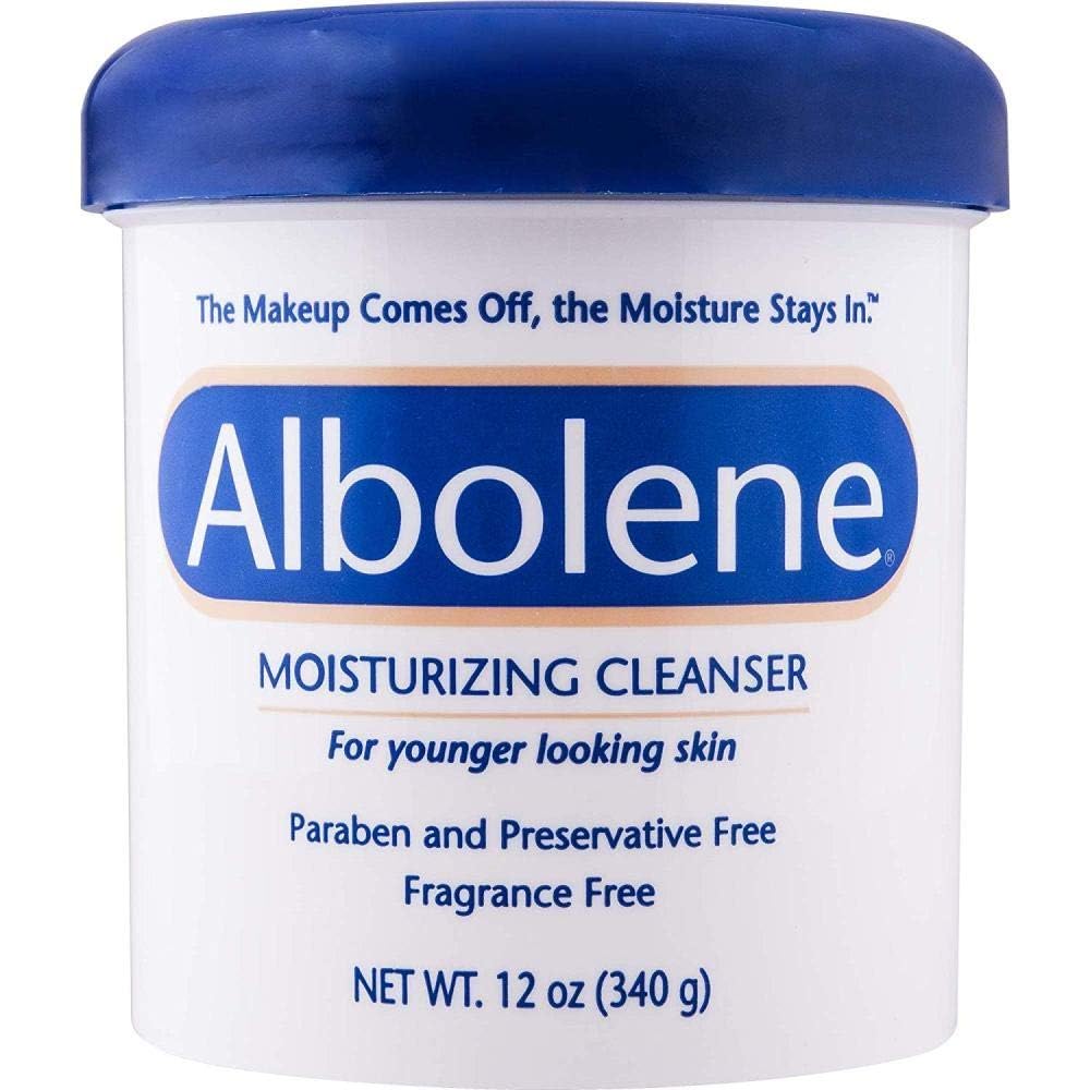 Dse Albolene Unscented Moisturizing Cleanser, 12 Oz – Hydrating Facial Wash