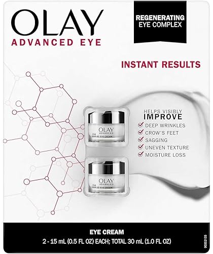 Olay Advanced Eye Cream, 0.5 Oz (Pack Of 2) - Anti-Aging Hydration For Youthful Eyes