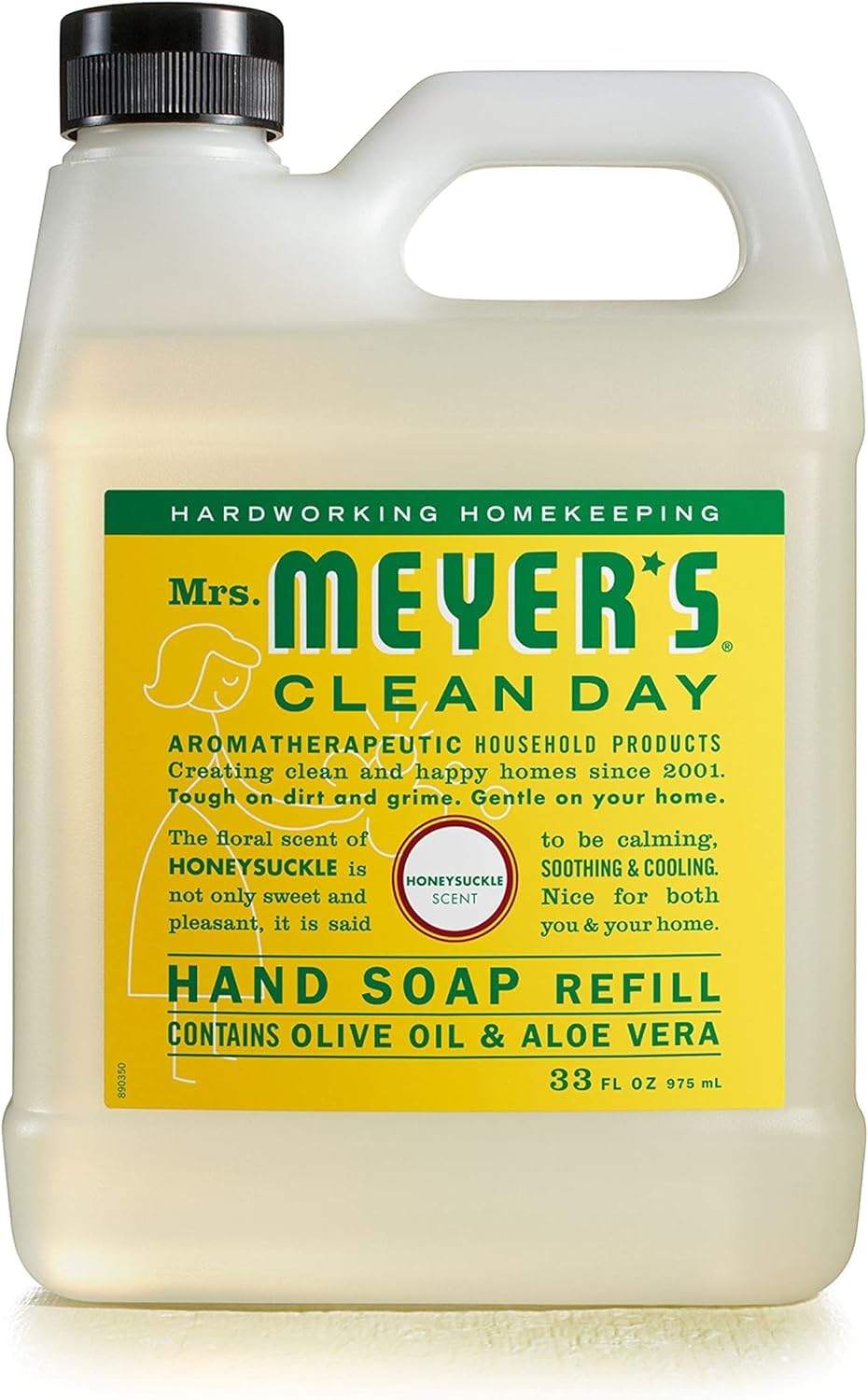 Mrs. Meyer'S Clean Day Honeysuckle Liquid Hand Soap Refill, 33 Fl Oz - Sc Johnson