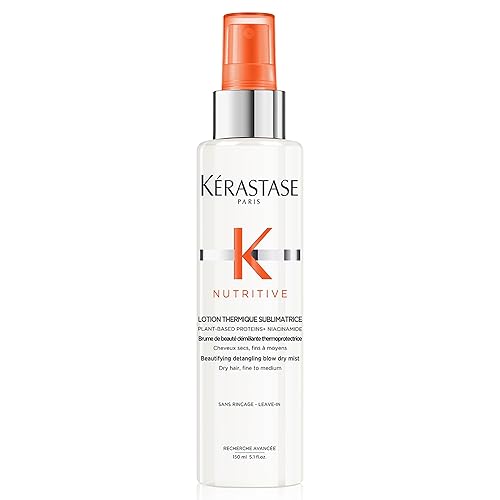 KÉRASTASE Nutritive Lotion Thermique 5.1oz - Nourishing Heat Protecting Spray for Fine Hair