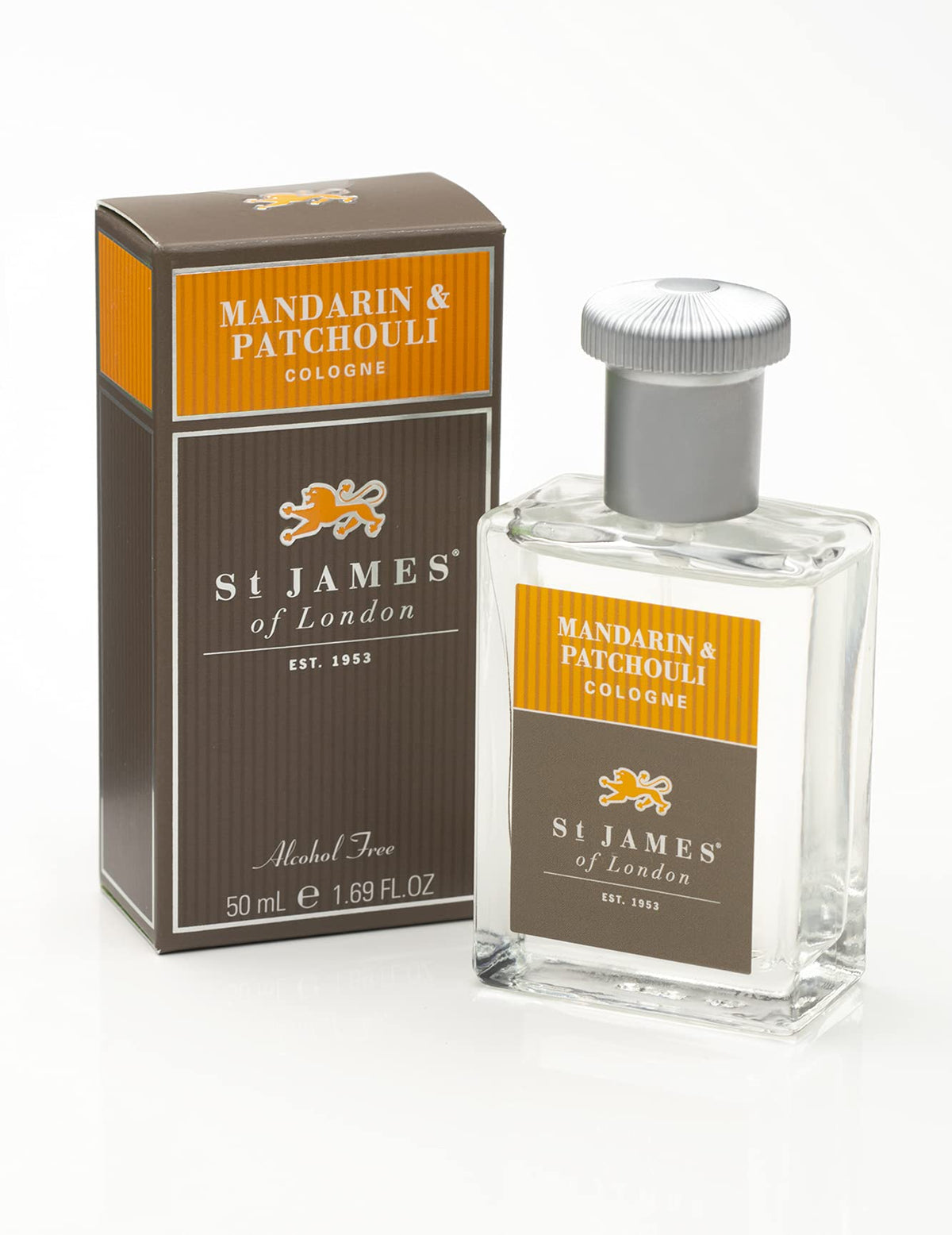 St James of London Mandarin & Patchouli Cologne - 1.69oz Fragrance for Men