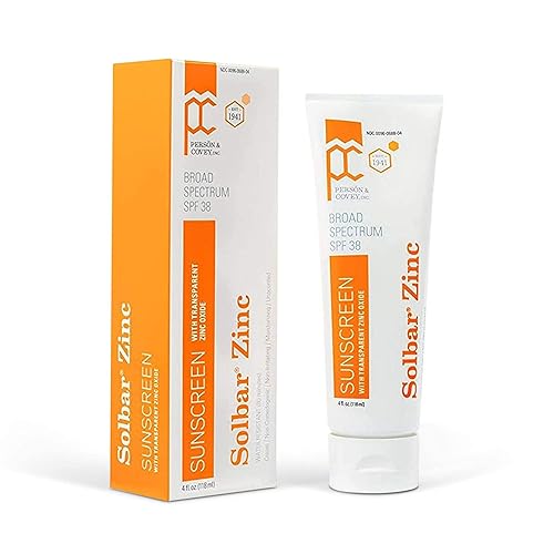 Solbar Zinc Sun Protection Cream Spf 38 - 4 Oz (Pack Of 3) - Broad Spectrum Sunscreen