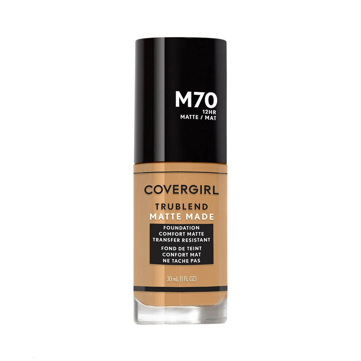 Covergirl Trublend Matte Made Foundation, Sand Beige, 1 Fl Oz - Long-Lasting Matte Finish