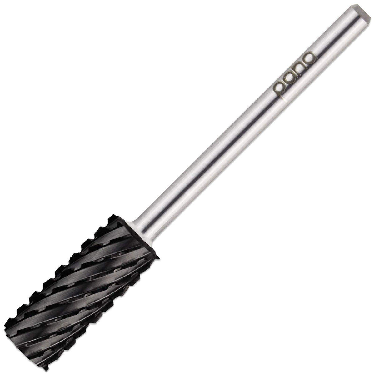 Usa Pana 3/32&quot; Dlc Black Carbide Nail Drill Bit - Flat Top Small Barrel, 5X Coarse To Extra