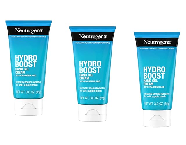 Neutrogena Hydro Boost Hand Cream 3 Ounce - Hydrating Moisturizer (Pack Of 3)