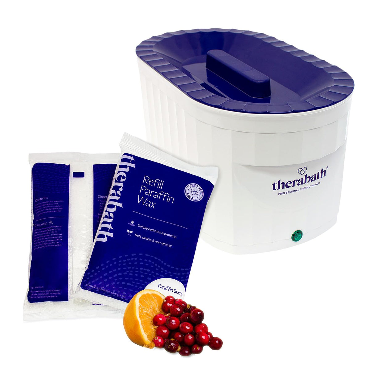 Therabath Tb6 Paraffin Wax Bath - 6 Lb Cranberry Zest For Arthritis Relief & Heat Therapy