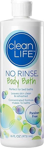 No-Rinse Body Bath, 16 Fl Oz - Rinse-Free Formula For Clean, Refreshed Skin, Odor-Free