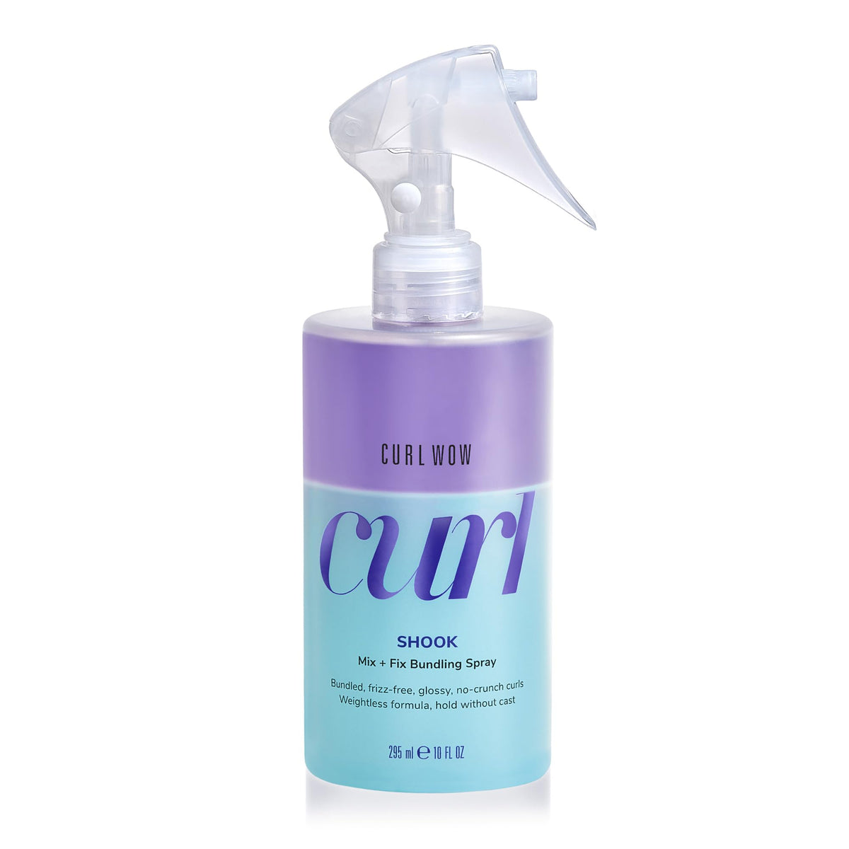 Color Wow Curl Wow Shook Mix + Fix Spray - Frizz-Free, Glossy Curls, 10 Fl Oz