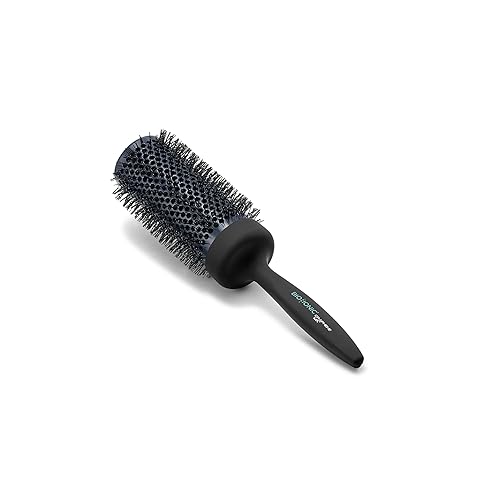 Bio Ionic Graphene Mx Large Styling Brush 53Mm - Black, Lightweight Plastic, Professional Use