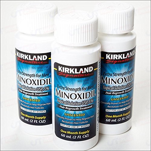 Kirkland Men’S 5% Minoxidil Hair Loss Regrowth Solution, 3 X 2 Fl Oz, Siamproviding