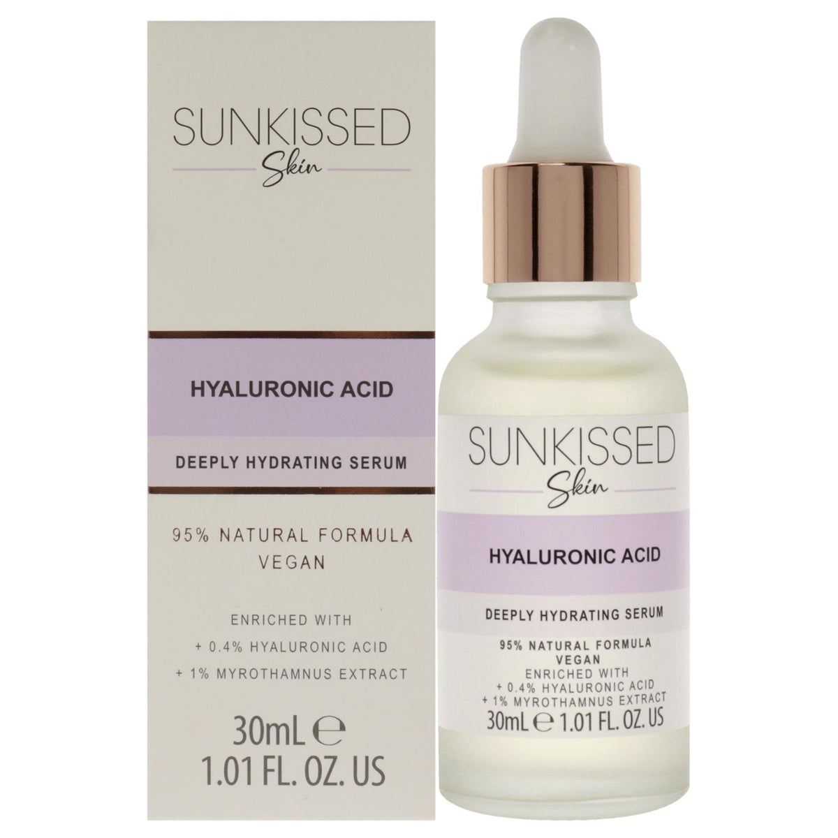 Sunkissed Hyaluronic Acid Serum by Sunkissed for Unisex  101 oz Serum