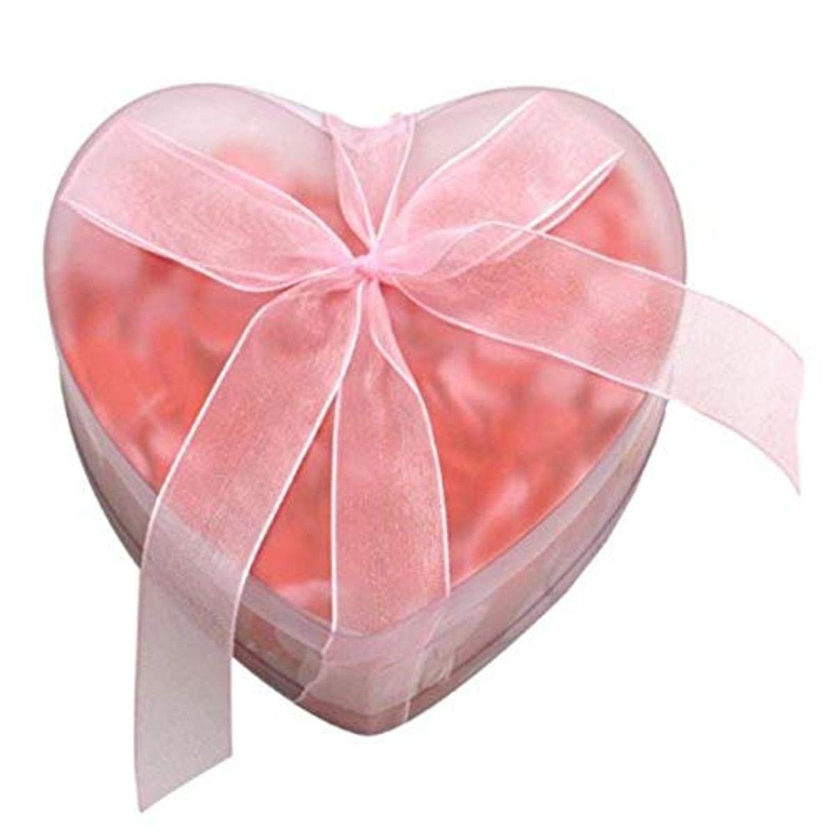 Wrapables Scented Hearts Bath Confetti - Red & Pink, 1 Oz Pack For Relaxing Soaks