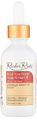 Rucker Roots Rock Your Roots Scalp & Hair Oil, 1 Fl Oz - Nourishing Hair Care Solution