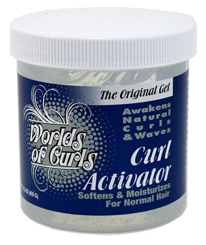 Worlds Of Curls Curl Activator Gel 16.2 Oz - Original Formula By J. Strickland & Co (Pack Of